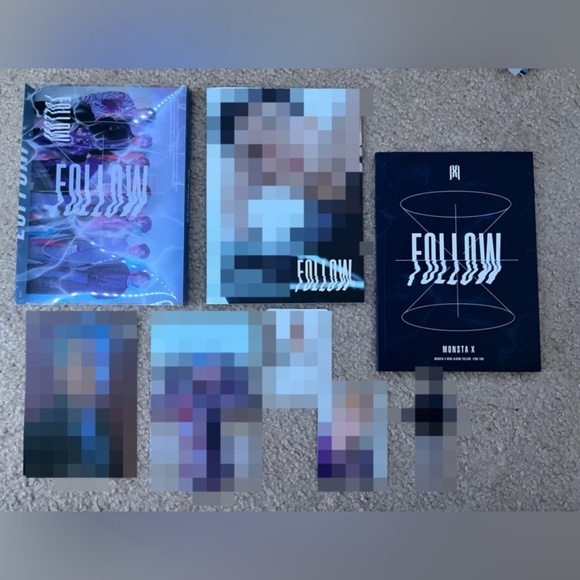 Monsta X FOLLOW Album NWOT | All Inclusions - Picture 2 of 2